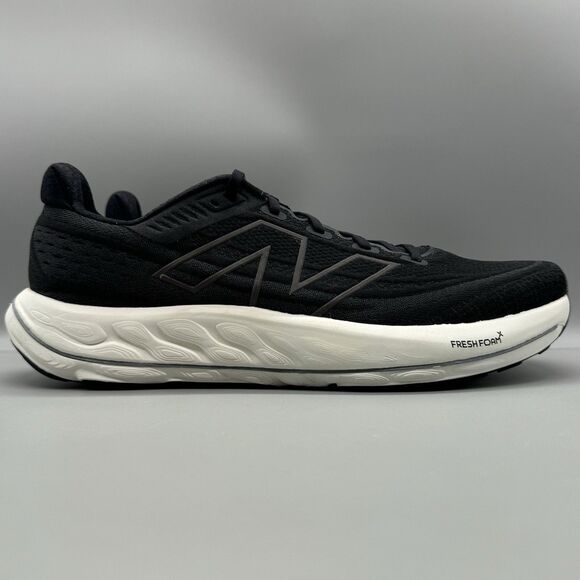 New Balance Fresh Foam x Vongo v6 Mens Size 13 Black Running Shoes MVNGOLK6 New